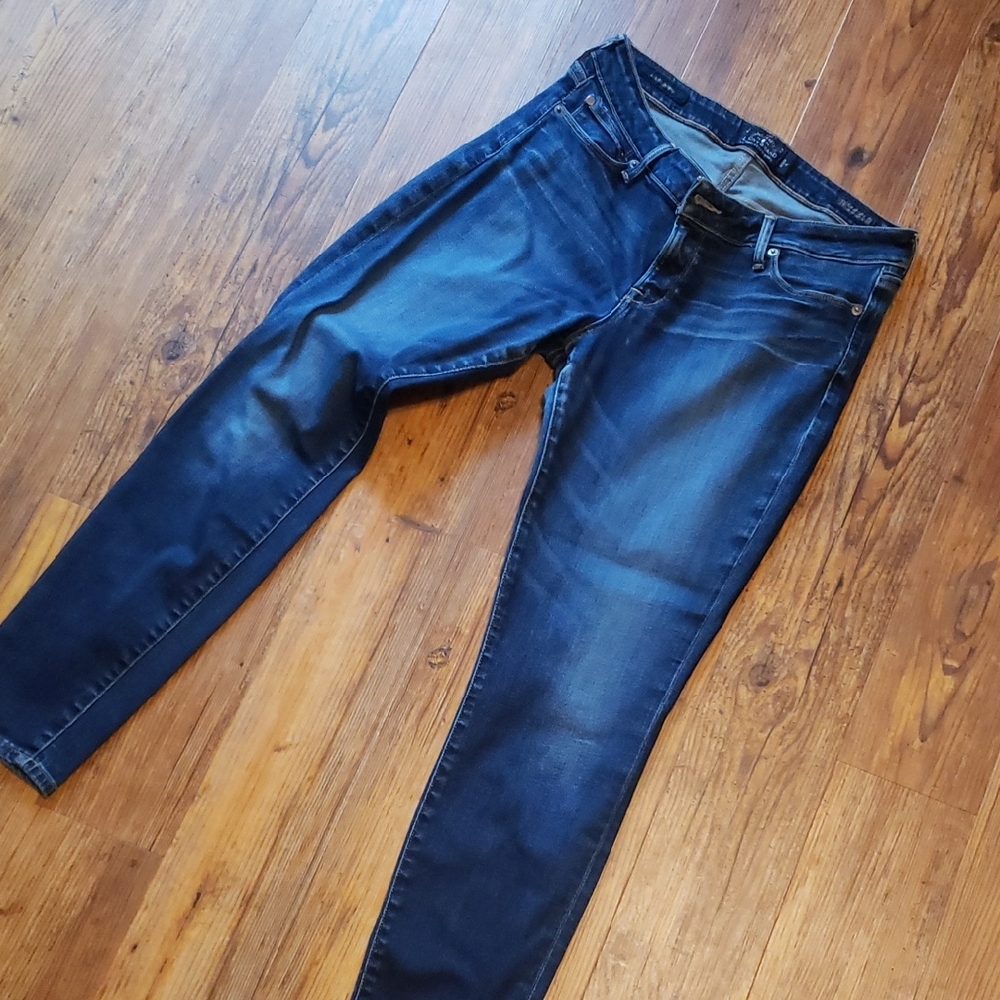 Lucky Brand Women's Skinny Jeans - Dark Blue Wash